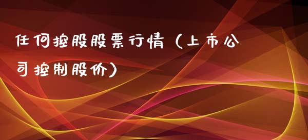 任何控股股票行情（上市公司控制股价）_https://www.ltsssb.com_股市分析_第1张