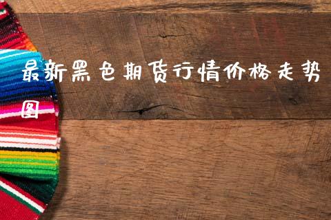 最新黑色期货行情价格走势图_https://www.ltsssb.com_期货行情_第1张