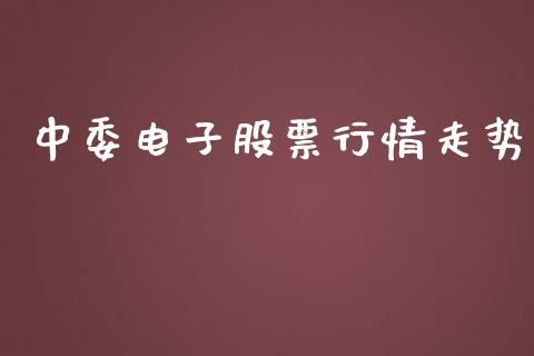 中委电子股票行情走势_https://www.ltsssb.com_股市分析_第1张