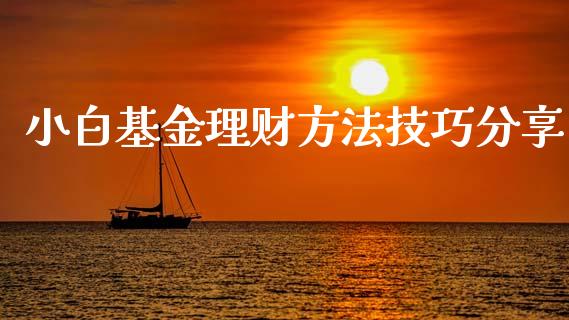 小白基金理财方法技巧分享_https://www.ltsssb.com_基金频道_第1张