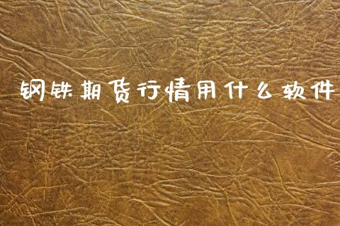 钢铁期货行情用什么软件_https://www.ltsssb.com_期货在线_第1张