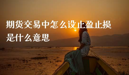 期货交易中怎么设止盈止损是什么意思_https://www.ltsssb.com_新股数据_第1张